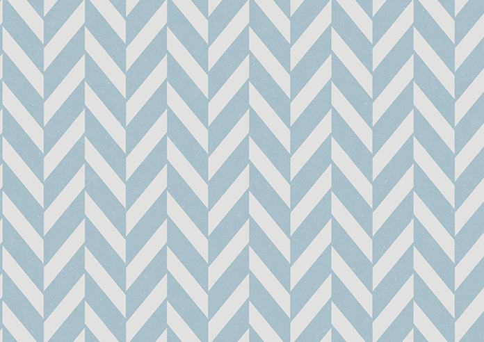 Chevron Stripe, Light Blue - Made to Measure Curtains - Image 9